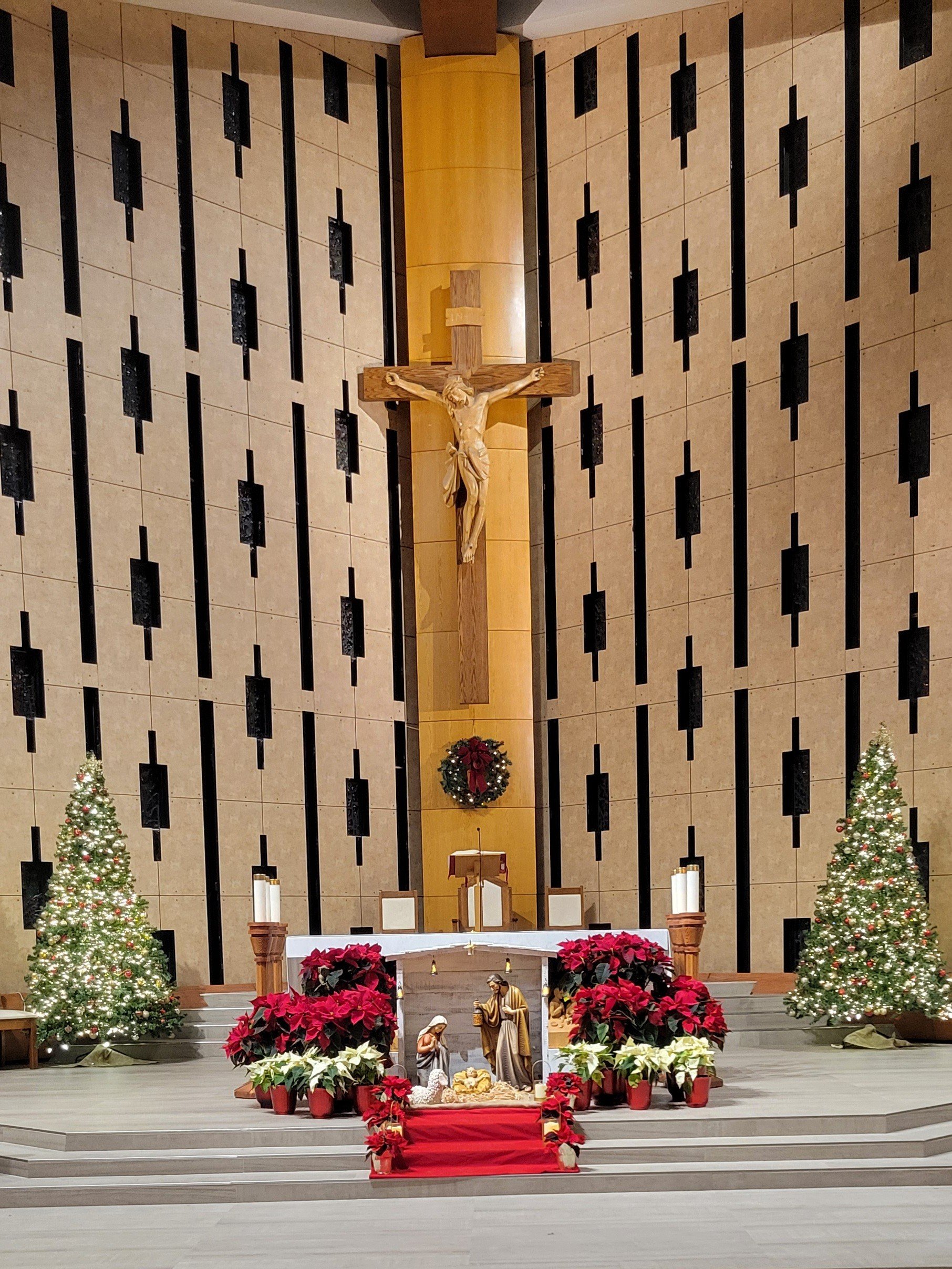 Christmas altar Christmas altar