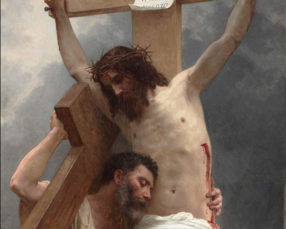With Jesus to the cross