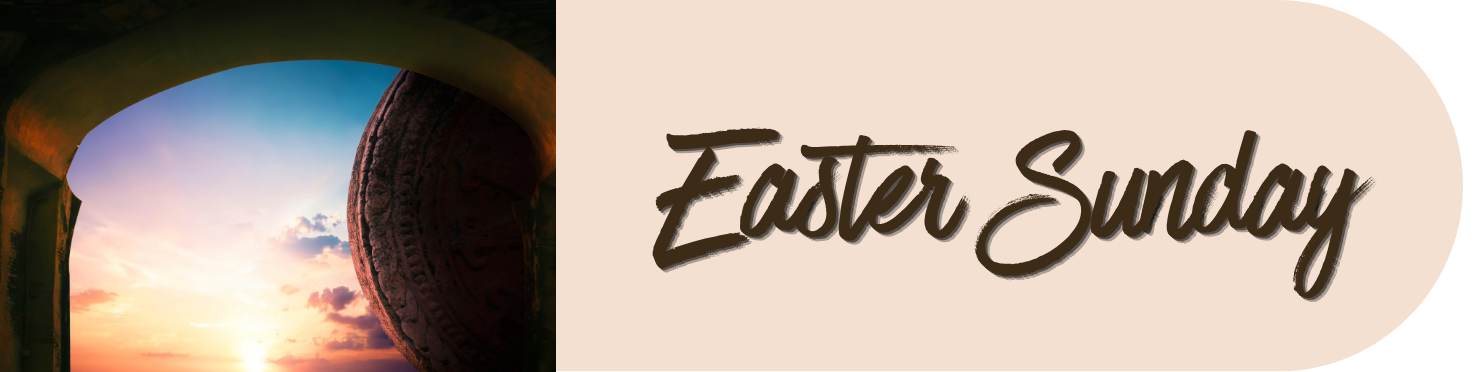 Easter Sunday banner