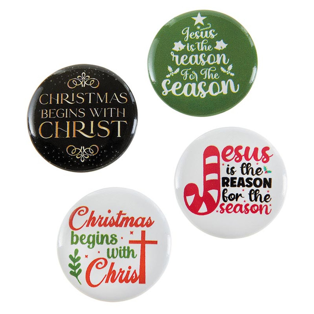 Christmas buttons